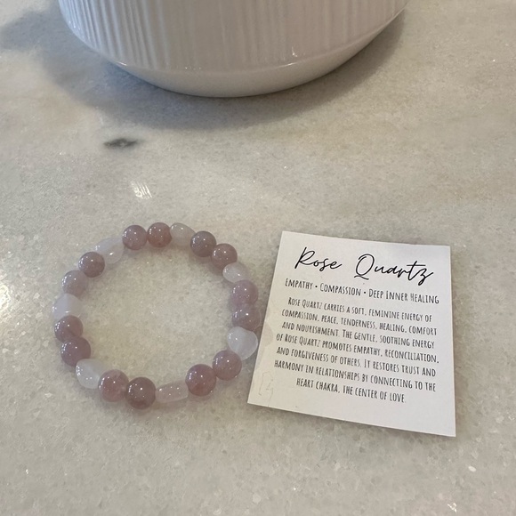 Rose Quartz Bracelet - Picture 3 of 4